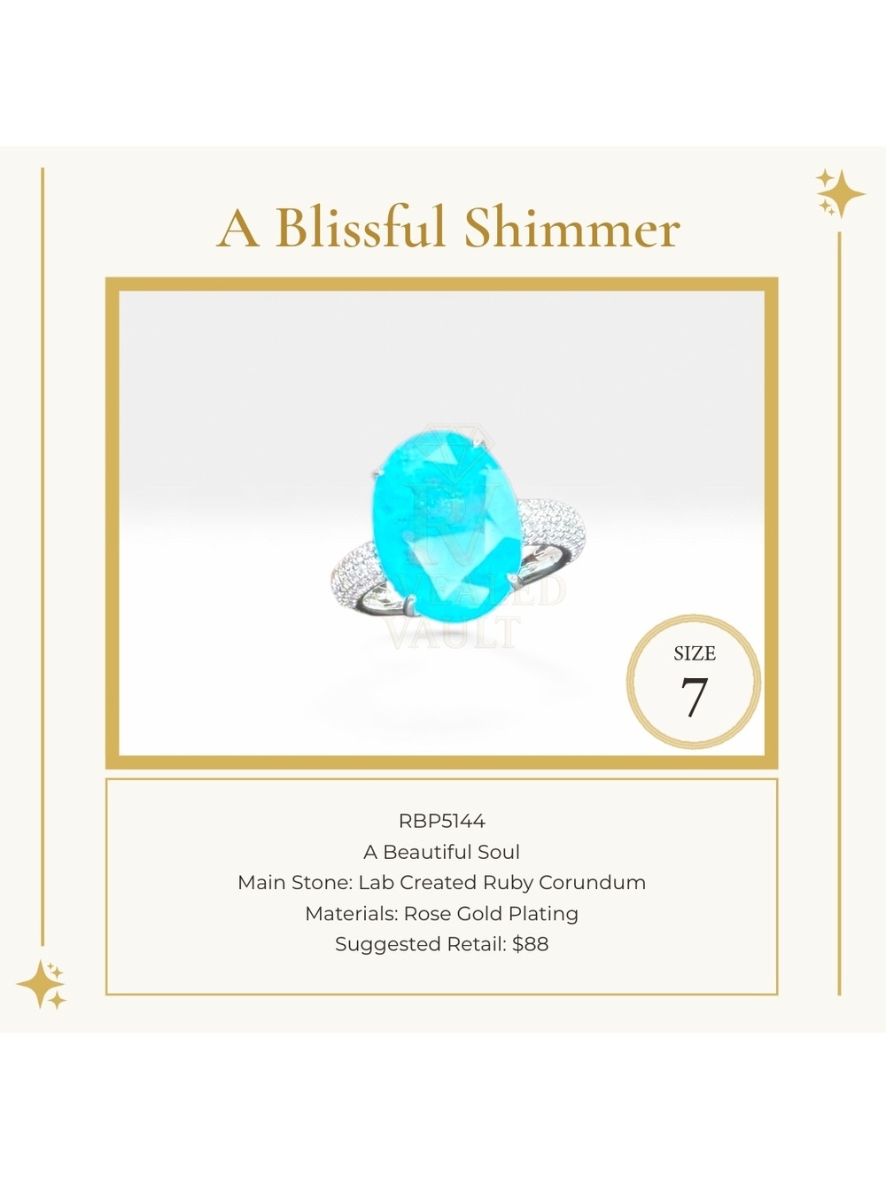 A Blissful Shimmer - Size 7 - OG